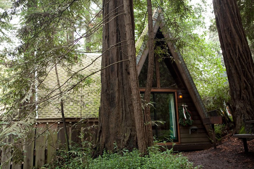 cabin glamping, example photo