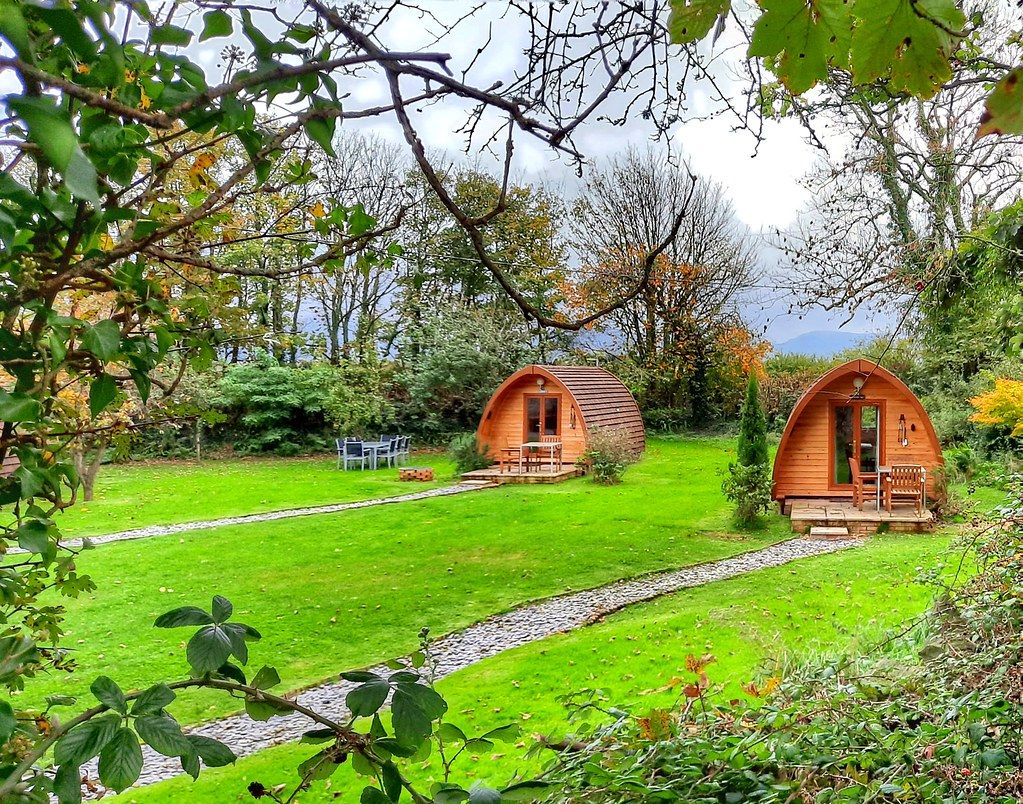 pod glamping, example photo
