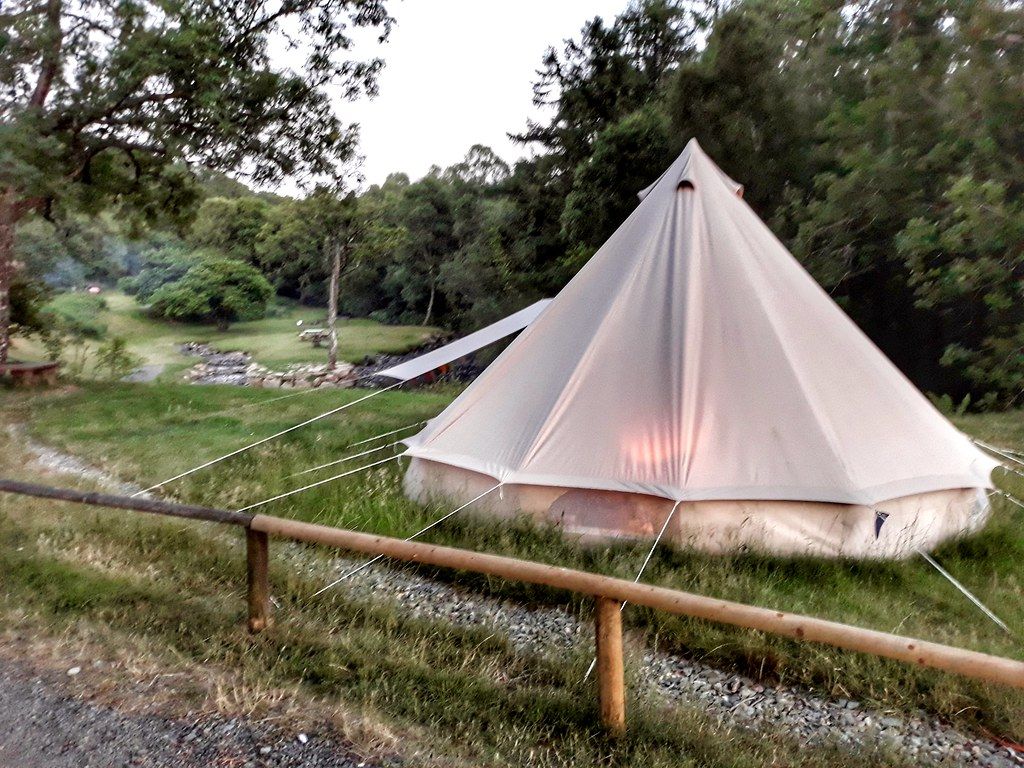 desert camp glamping, example photo