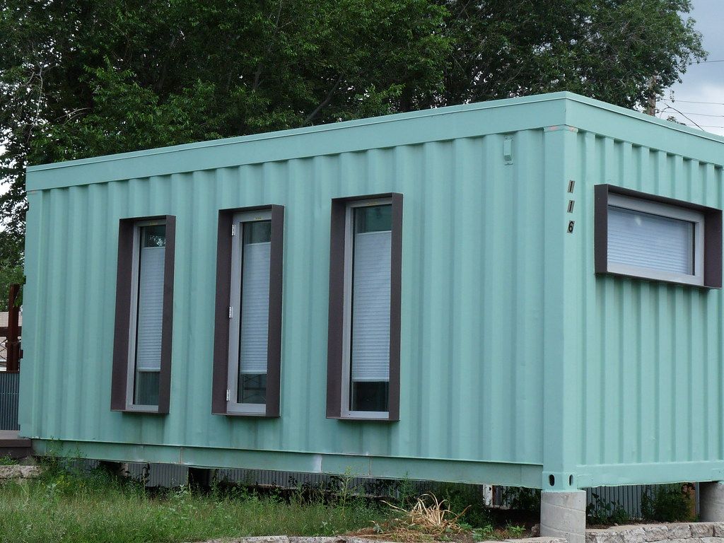 Expandable house, example photo