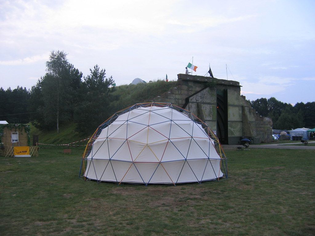 dome glamping, example photo