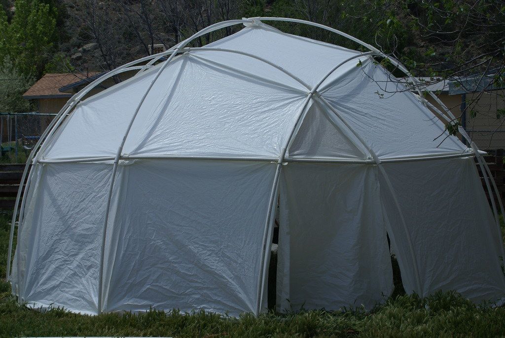 dome glamping, example photo
