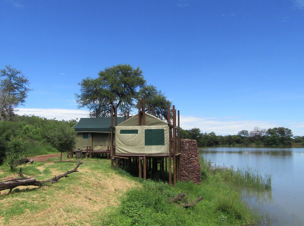 safari tent glamping, example photo
