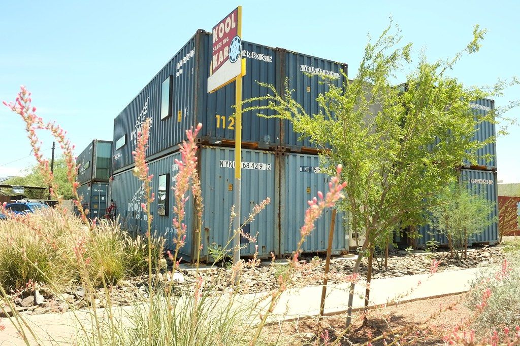 Expandable house, example photo