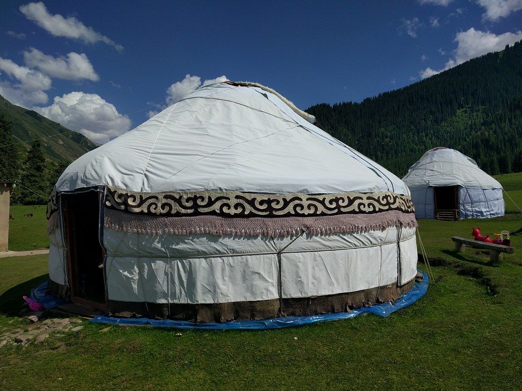 yurt glamping, example photo