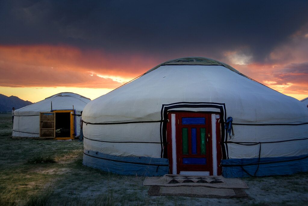 yurt glamping, example photo